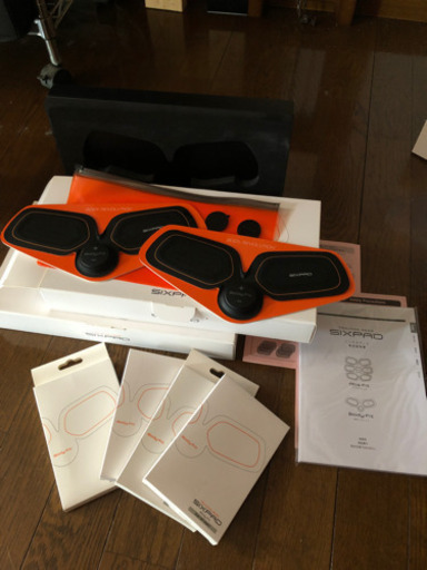 シックスパッド3組    取り替えジェル6個