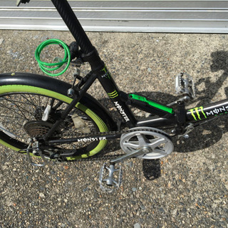 SOUL'd OUT！折り畳み自転車 モンスターエナジーの画像