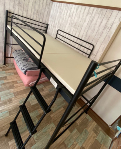 ✨美品 ✨早い者勝ち！パイプ式ロフトベッド