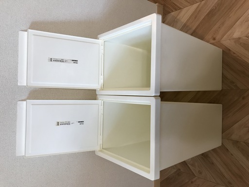 イケア　蓋つきゴミ箱　ホワイト　42L