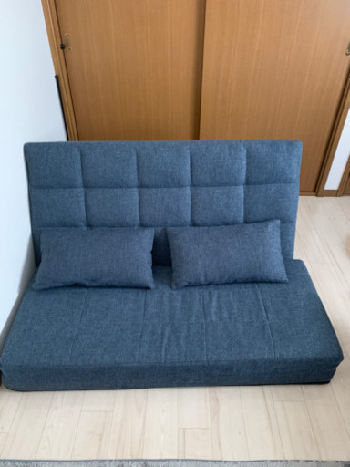 3way リクライニングソファベッド　美品