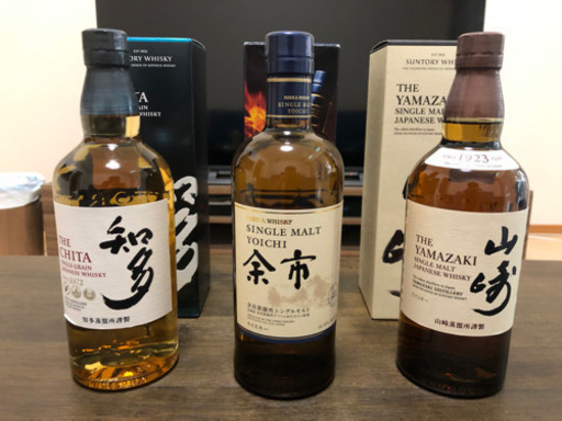 山崎　余市　知多三本セット