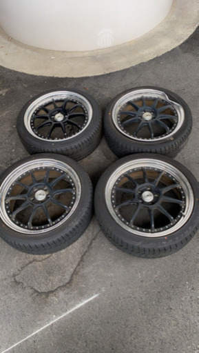 タイヤ　アルミホイール　４本セット　ジャンク品