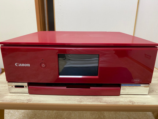 ほぼ新品　Canon インクジェット複合機 PIXUS TS8230 RED 