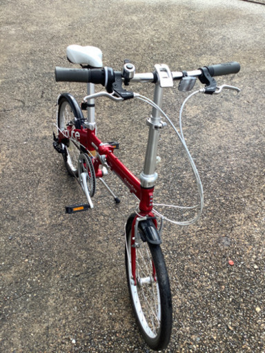ダホン ルート 折りたたみ自転車 7段変速 購入2016年 譲渡書あり