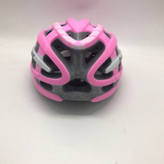 サイクリングヘルメット　ピンクの画像