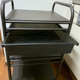 【8月17日までに引き取れる方無料】キッチンラック 3段の画像