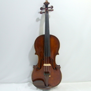 フランス ミルクール製 バイオリン 4/4 Nicolas Bertholini 裏板1枚 Mirecourt Circa 1850 愛知県清須市 手渡し 全国発送対応 中古バイオリン 管理2251の画像