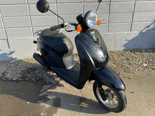 ☆トゥデイ黒☆バッテリー・プラグなど新品交換で快調^_^低燃費4ストモデル☆50cc原付スクーター☆