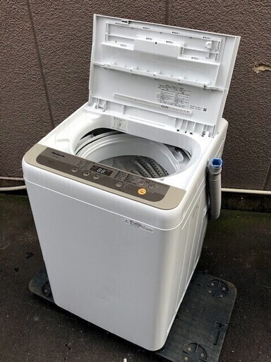 ㉟【6ヶ月保証付】18年製 美品 パナソニック 6kg 全自動洗濯機 NA-F60B11