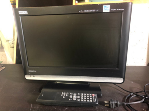 【最適‼️】ORION 16型液晶テレビ LD16AD-BK リモコン付き