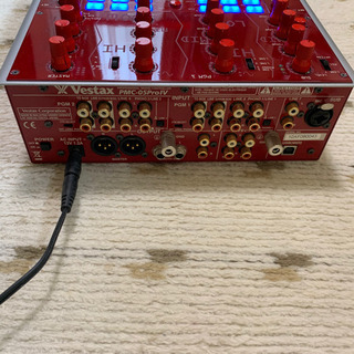 vestax pmc-05 pro IV レッド 赤 ミキサー