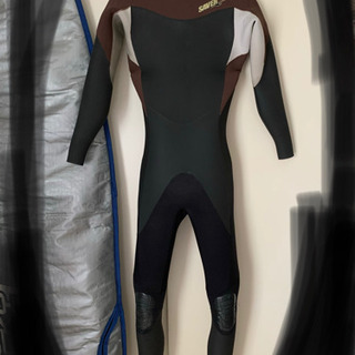 サーフボード&ウエットスーツ等　５点セットの画像