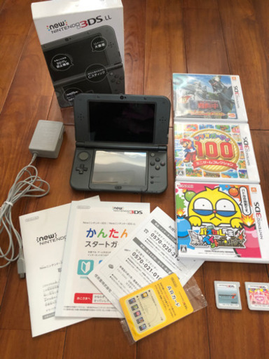 値下げ！　Nintendo new 3DS LL  ソフト5本セット！