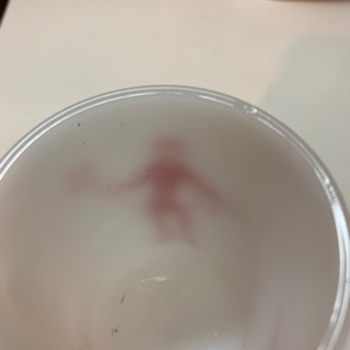 ヴィンテージ　ミルクグラス　デビルの画像