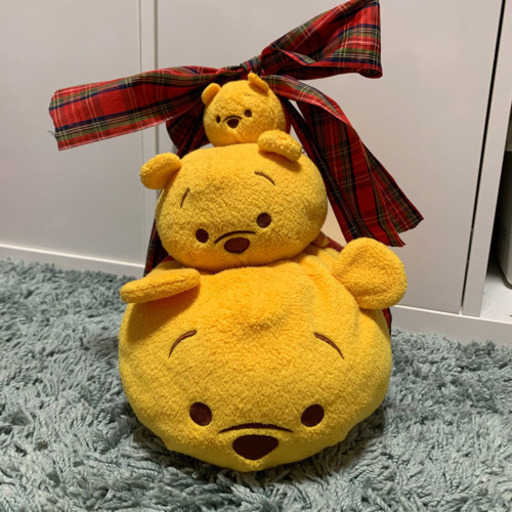 つむつむ3段プーさん　ぬいぐるみ