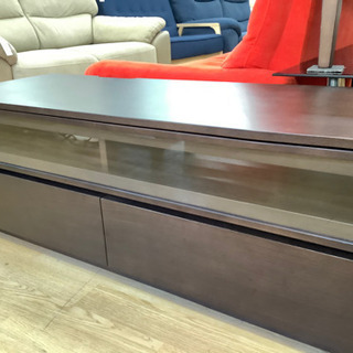 【激安大特価！】 美品 送料込み ケユカ テレビボード ガボット 120cm ブラウン テレビ台