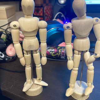 ミニデッサン人形あげます