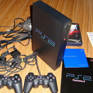 再値下げしました　PlayStation 2 本体+標準セット　...
