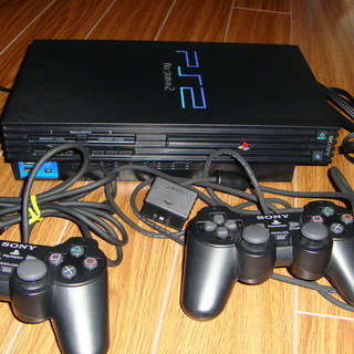 再値下げしました　PlayStation 2 本体+標準セット　おまけソフト３本付の画像