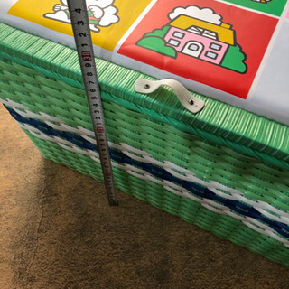 おもちゃ箱　レトロ　状態良いですの画像