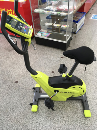 【期間限定！ジモティー見たで5％OFF】フィットネスバイク　プログラムバイク　ALINCO