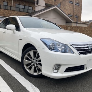 後期型 クラウンハイブリッド Gパッケージ ワンオーナー 車検付き