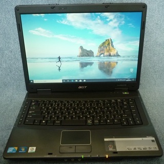 即使用可　Acer　TravelMate 5730　Win10　...