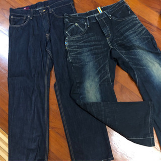 【美品】2枚セットEDWIN デニム　サイズ32