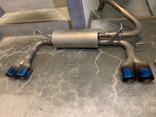 bB NCP35用ワンオフマフラー