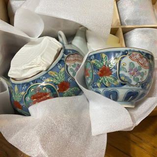 【新品未使用】急須&湯呑み　有田焼