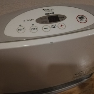 Tokyo Gas　ファンヒーター　広い部屋までカバーの　3.39Kwの画像