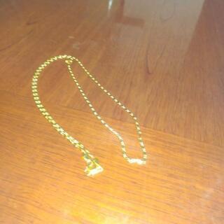 男性向け金メッキのネックレスの画像