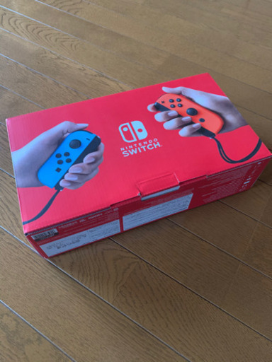 【決まりました】任天堂Switch 本体 新品 未使用 未開封 液晶保護シール付けます