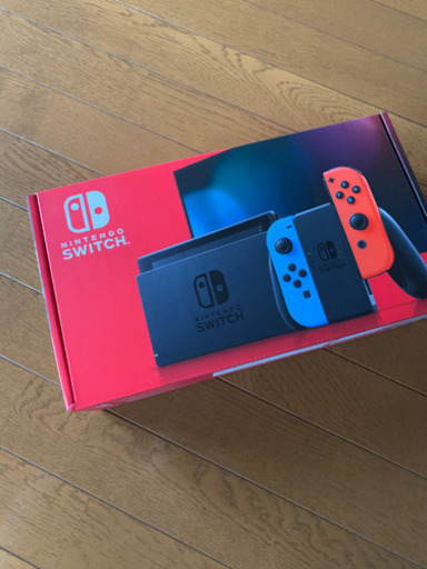 【決まりました】任天堂Switch 本体 新品 未使用 未開封 液晶保護シール付けます