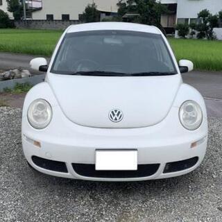 可愛いホワイトのニュービートル！安心の正規ディーラー！ 車検有！乗って帰れます！の画像