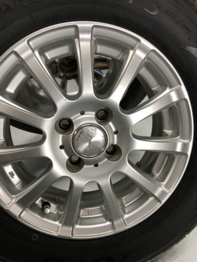 夏タイヤ4本（アルミホイル付き）