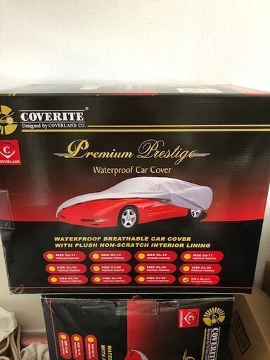 ボディカバー 自動車　新品　未使用　CL-34 カバーライト ５層構造 ミニバン用