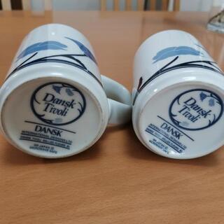 DANSK ペアコーヒーカップ　の画像