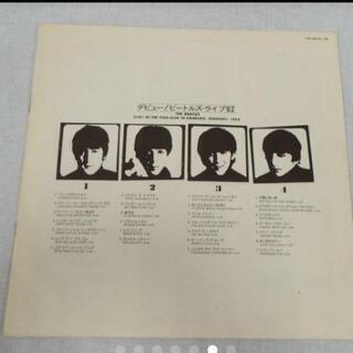 ビートルズ　レコード　デビュー　ビートルズライブ62の画像