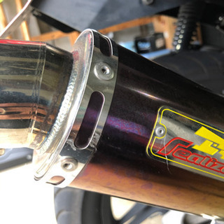 PCX125 JF56 リアライズ　マフラー　チタンの画像