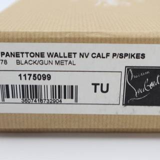 Christian Louboutin/パネトーネ 長財布》ABランク 箱 袋