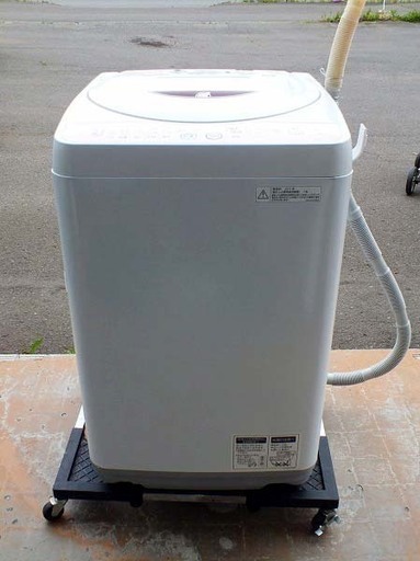 【苫小牧バナナ】2011年製 シャープ/SHARP 6.0kg 洗濯機 ES-GE60L-P ホワイト系 2人～3人暮らし向け 清掃済み