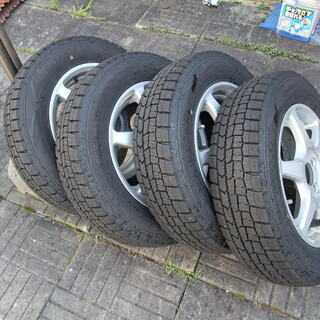 2018年製スタッドレス 165/70R14 ダンロップ WINTER MAXX 02＆ホイール