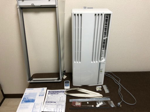 ✨美品✨2019年製‼️ウィンドウエアコン❄️熱交換器・フィルター綺麗です。