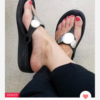 クロックス crocs サンダル　美品　23cmの画像