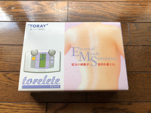 東レ(TORAY)　トレリート　EMS　EM1　筋トレ　宅トレ　ダイエット