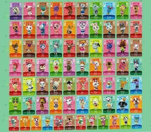 どうぶつの森amiiboカード　72枚セット