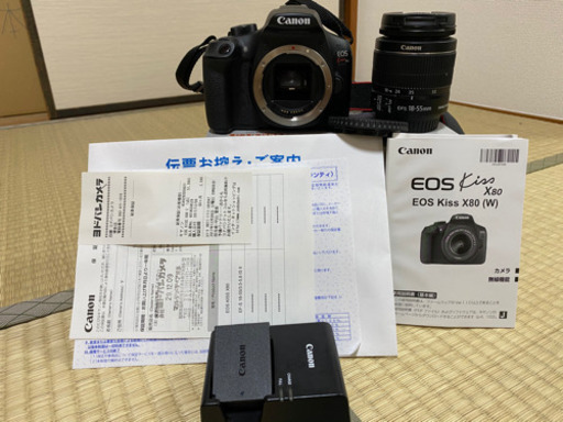 デジタル一眼 Canon Kiss X80