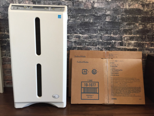 アムウェイ  空気清浄機(中古)＆カーボン消臭フィルター(未使用)&粒子用フィルター(未使用)